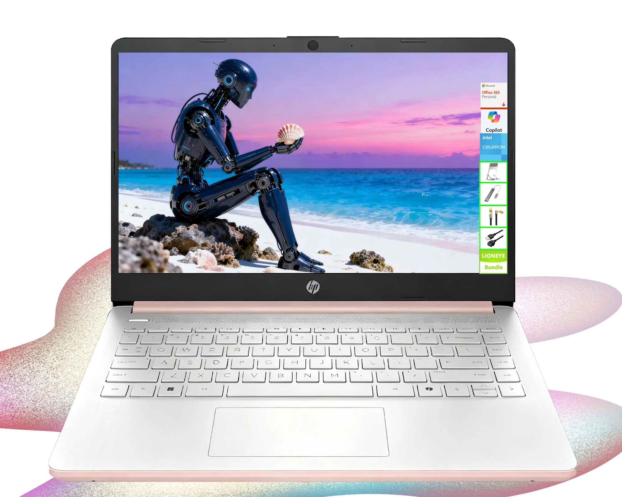 HP 14-dq3000dx - 14'' Celeron N4500 8GB DDR4 64GB eMMC