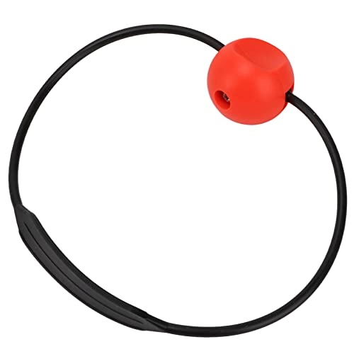 Diving Cylinder Knocker Ball - Black Strap + Orange Ball silicone