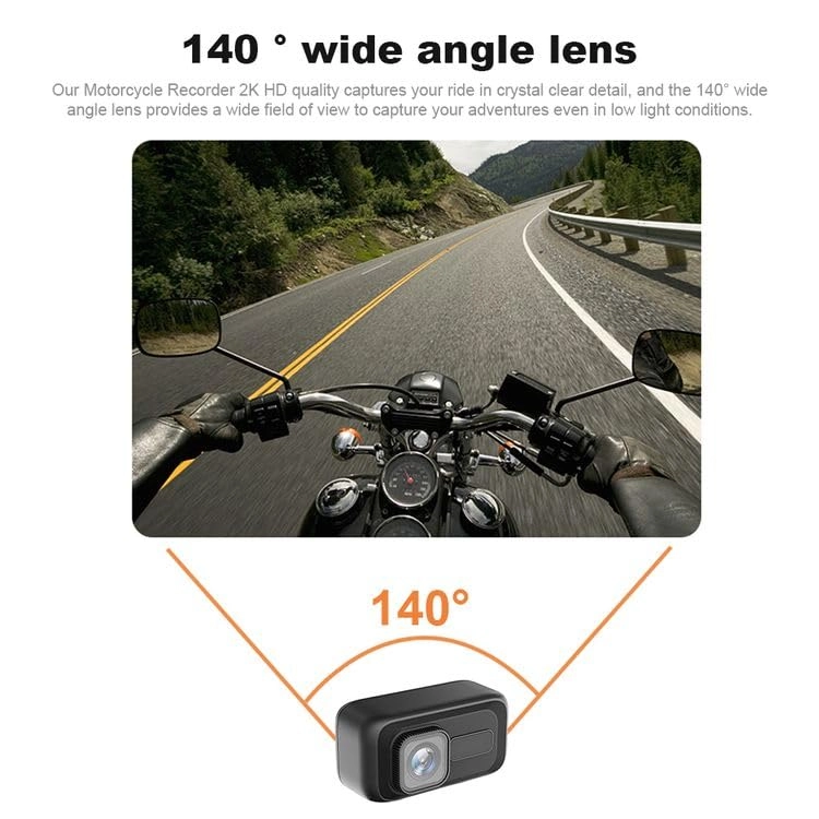 Motorcycle Dash Cam - 1080P
