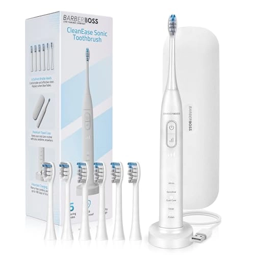 Electric Toothbrush - 5 Modes 3 Intensities Pressure Sensor