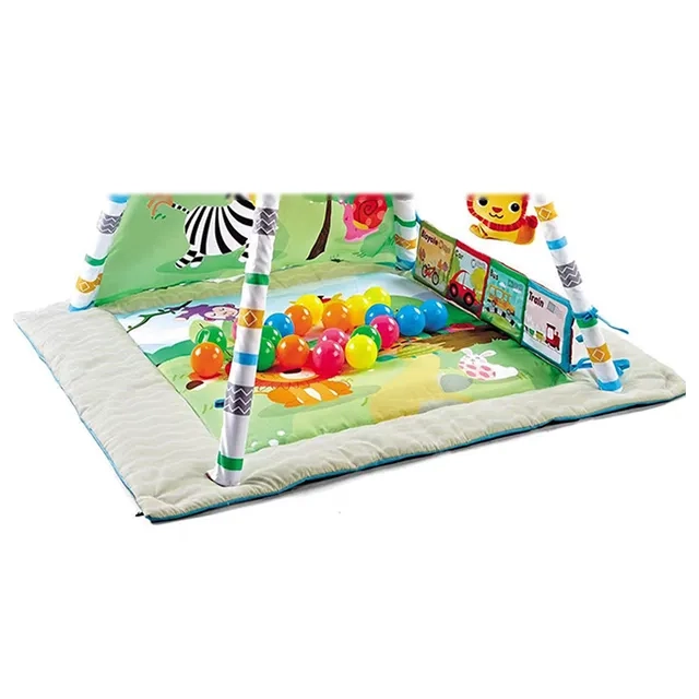 2-In-1 Baby Activity Play Gym & Removable Tent - 2+