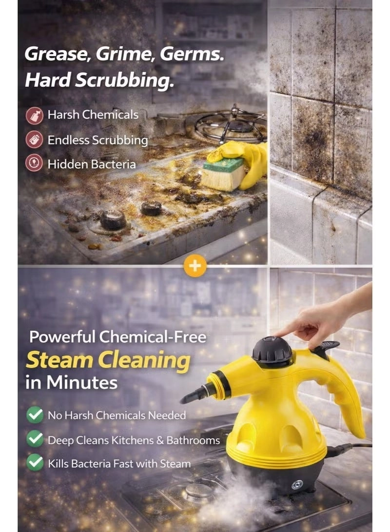 Handheld Steam Cleaner - 1000 ml