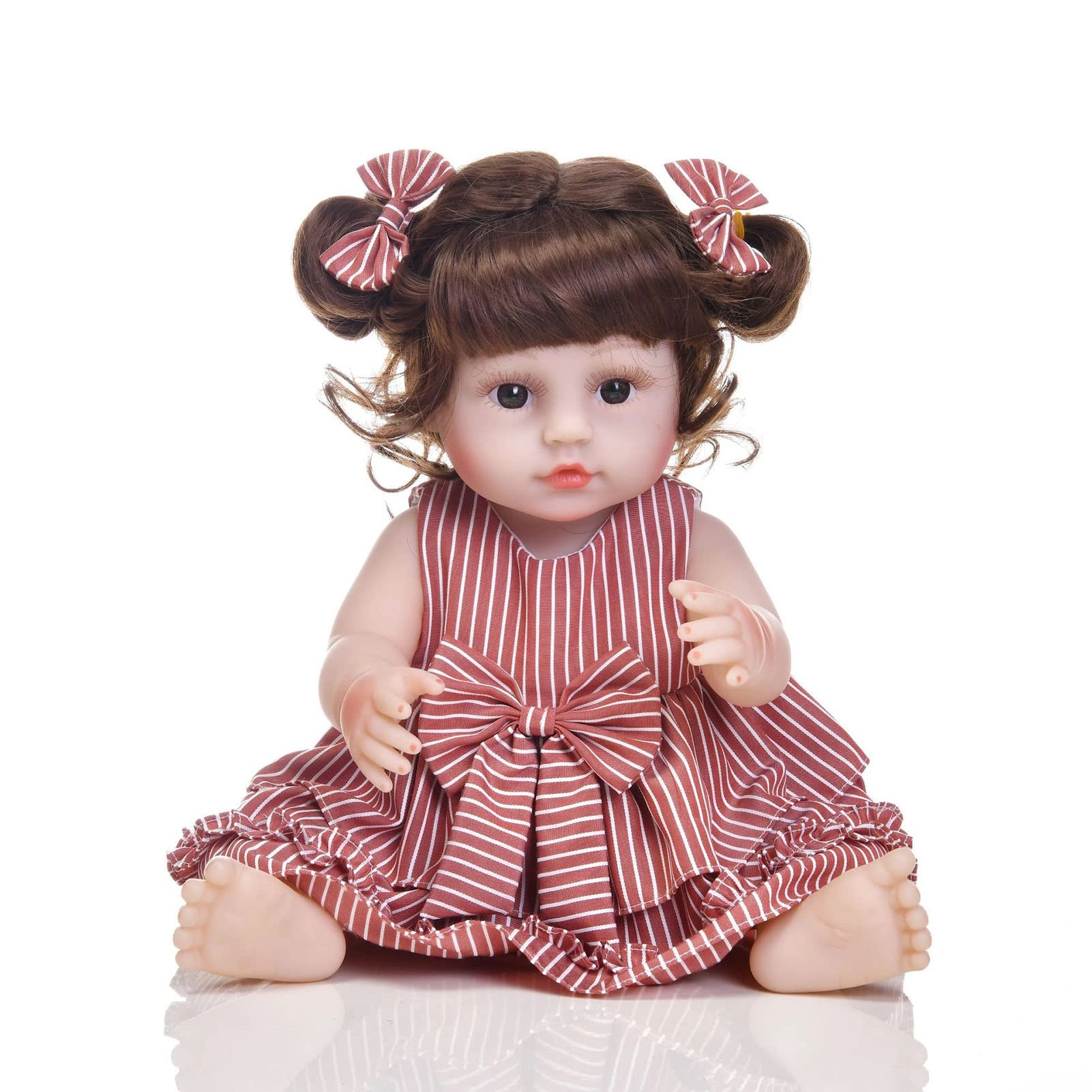 Reborn Baby Doll - 18 Inch 45cm Soft Vinyl Girl