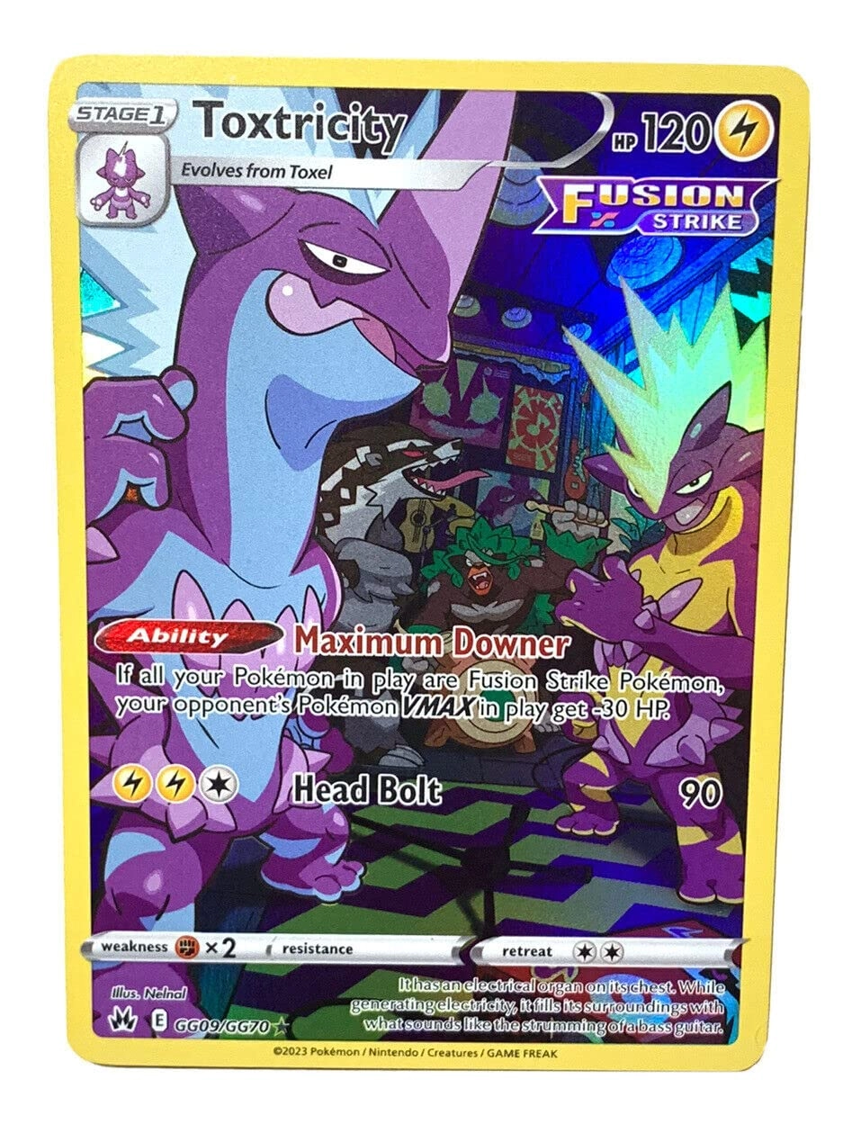 Pokémon Toxtricity GG09/GG70 - Crown Zenith Holo Rare