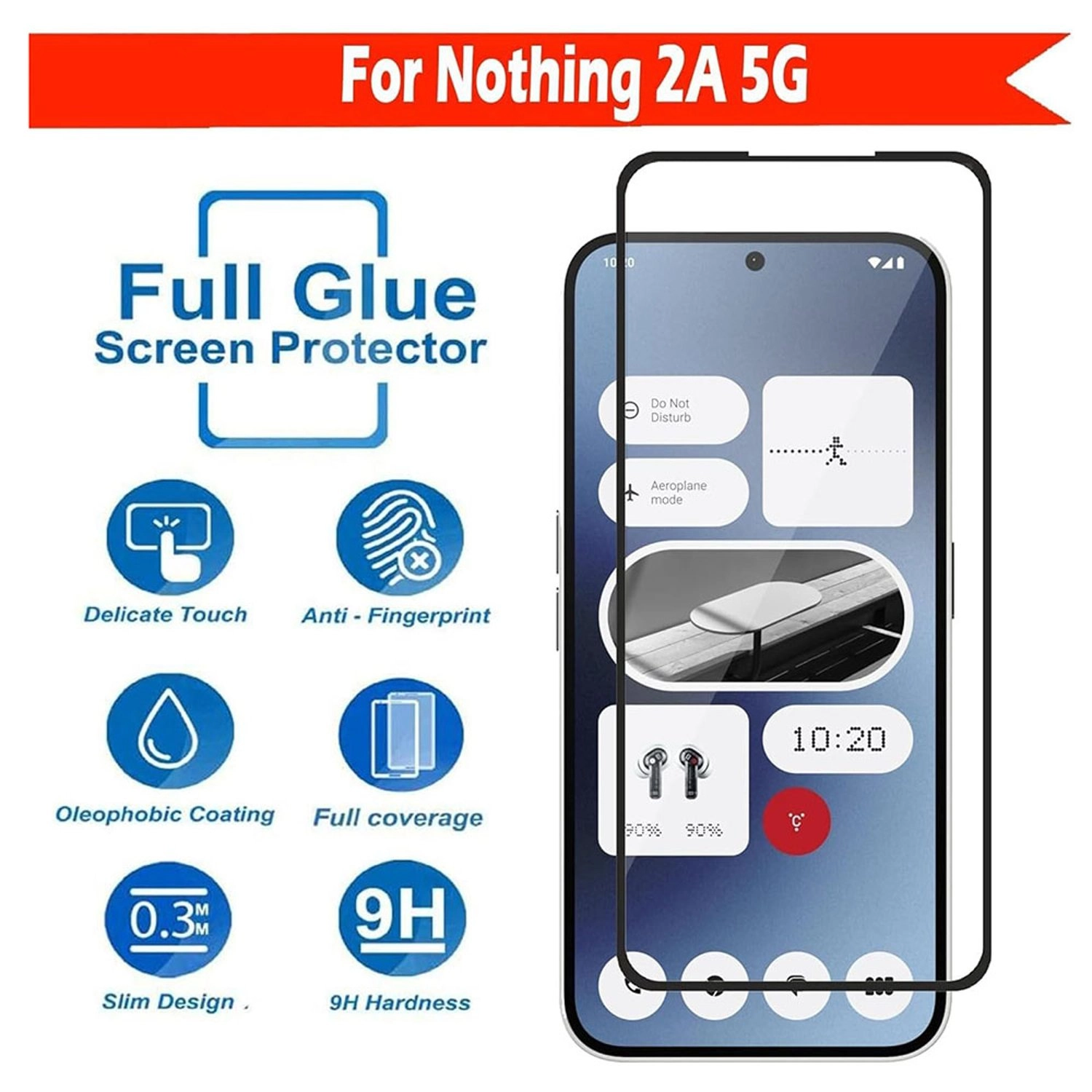 Clear Screen Protector for Nothing Phone 2a/2a+
