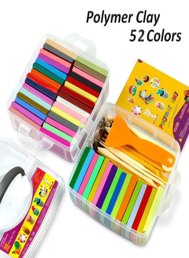 Polymer clay - 1.3 kg 50 pcs.