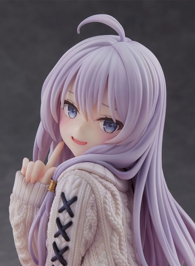 Sitting Elaina in Sweater Figurine - PVC