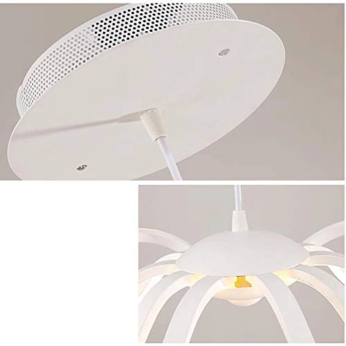 LED Petal Chandelier - warm Light Dimmable