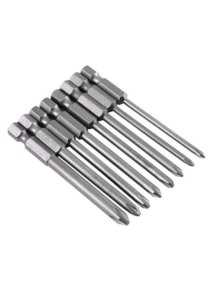 Green Tiger Screwdriver Bits - 8pcs 75mm