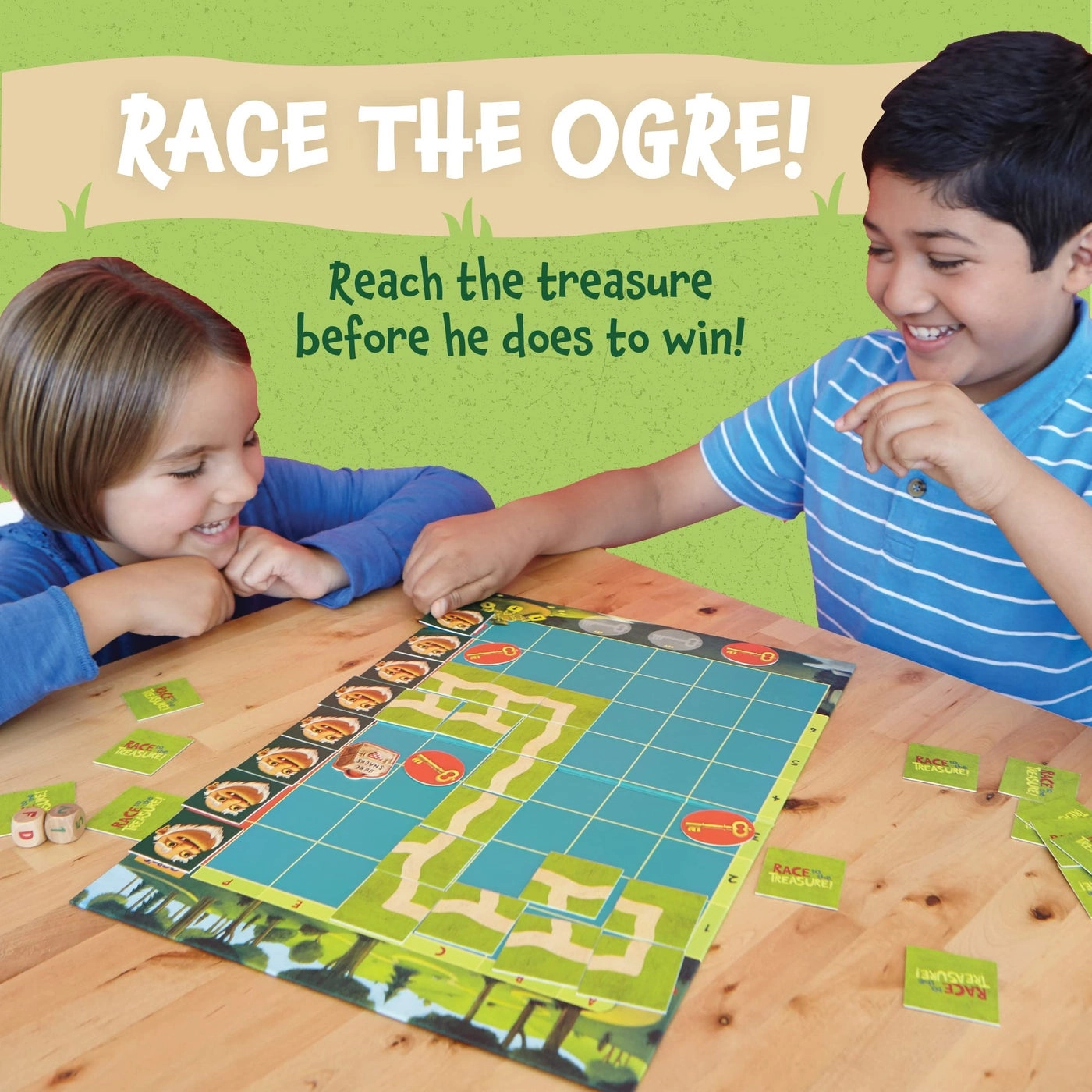 Race to the Treasure! - Cooperative Path Building Game