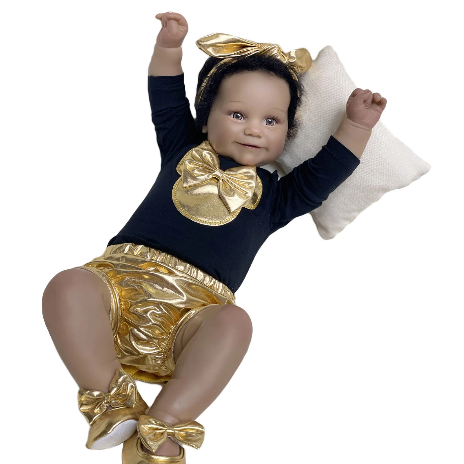 Reborn Baby Doll - 55cm 22" Vinyl Cotton Body