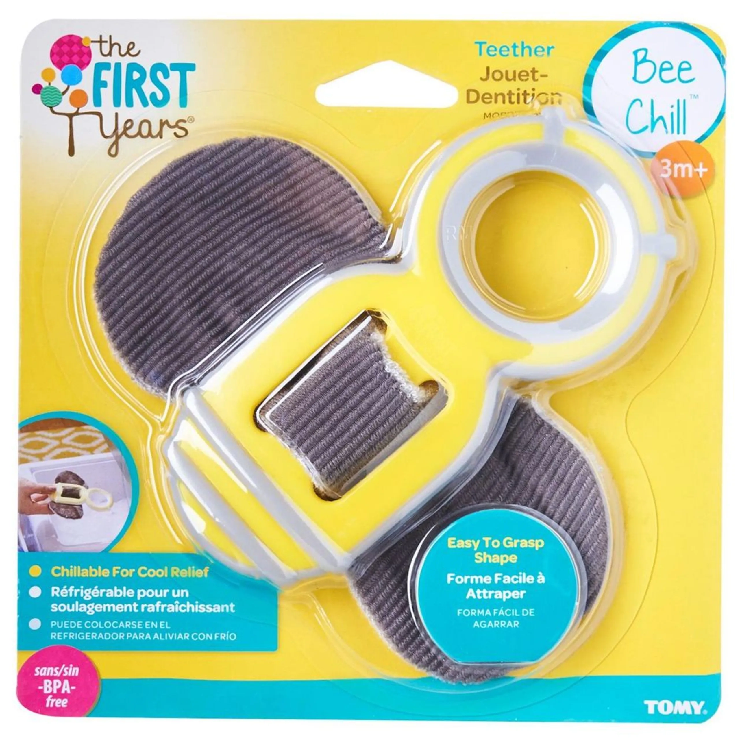 Bee Chill Teether - 100% FOOD GRADE SILICONE