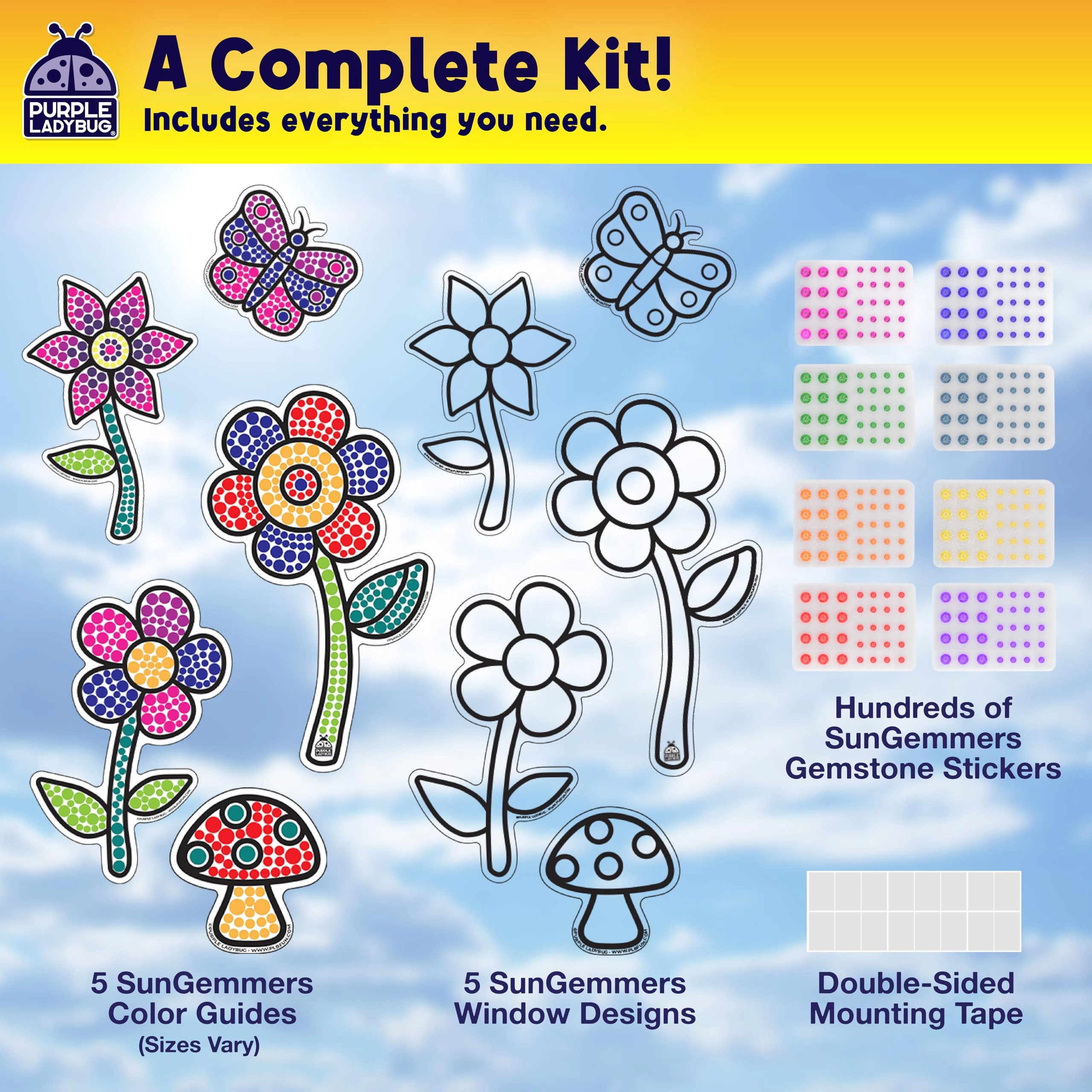 SunGemmers - Enchanting floral designs inspire spring creativity and joy in kids’ crafting adventures. 5