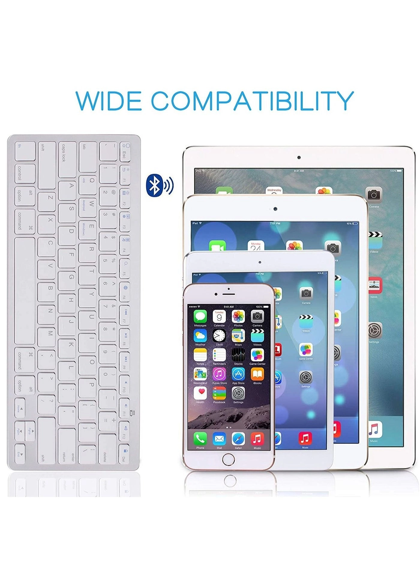 Mini wireless Bluetooth keyboard - EN Wireless