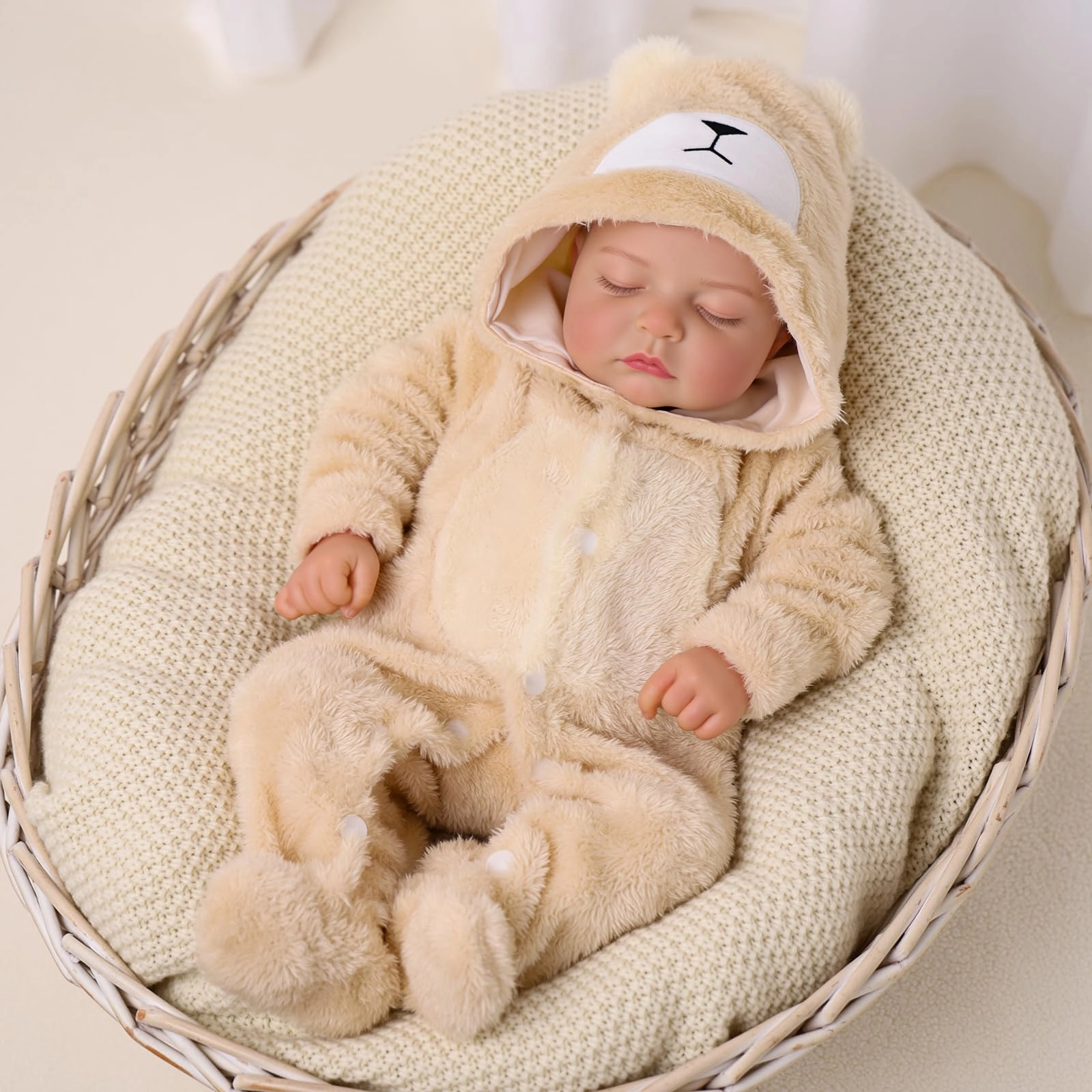 BABESIDE Reborn Dolls - Vinyl Beige Ages 3+