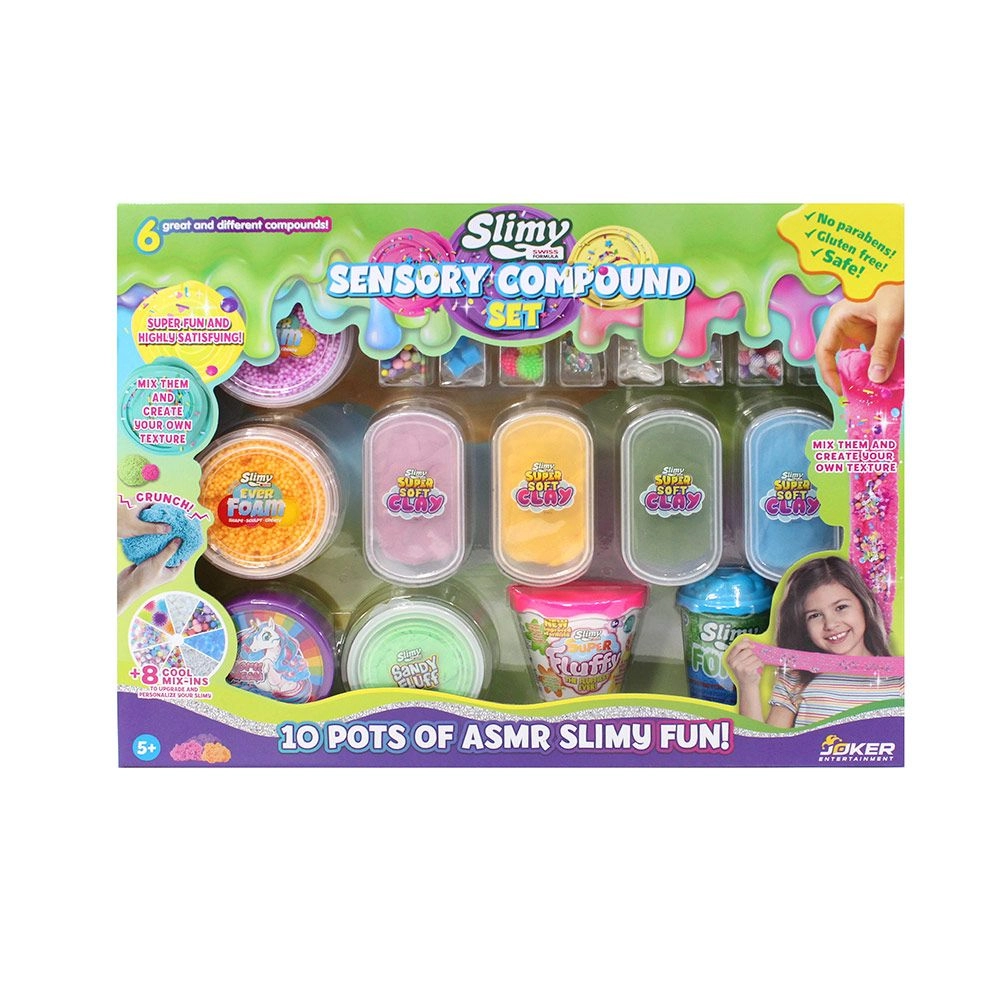 Slimy Sensory Compound Set - 5+ 10 pieces