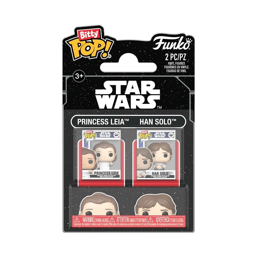 FUNKO TOYS Han + Leia - Star Wars The Empire Strikes Back (FU88942)