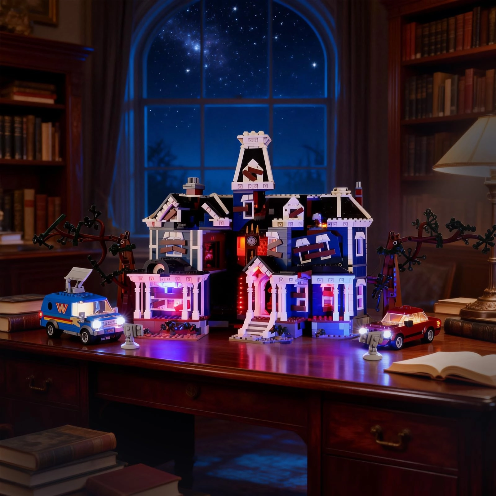 YEABRICKS LED Light for Lego-11370 Icons The Creel House - Multicolor USB Battery