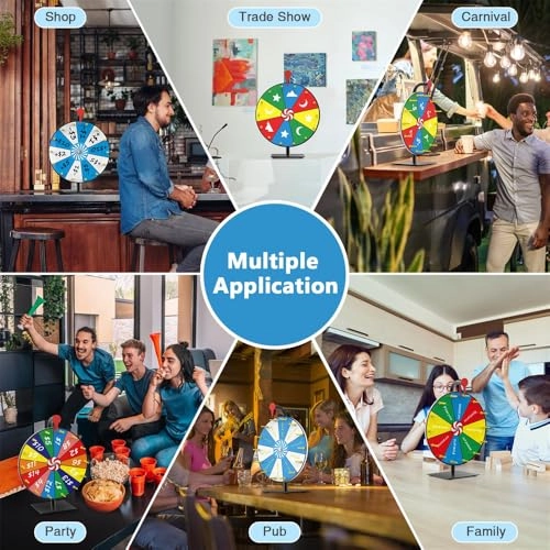 Prize Wheel - 12 Inch multicolor