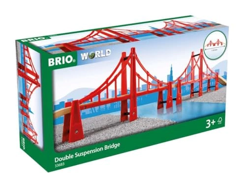 BRIO 33683 Double Suspension Bridge - 5 pcs