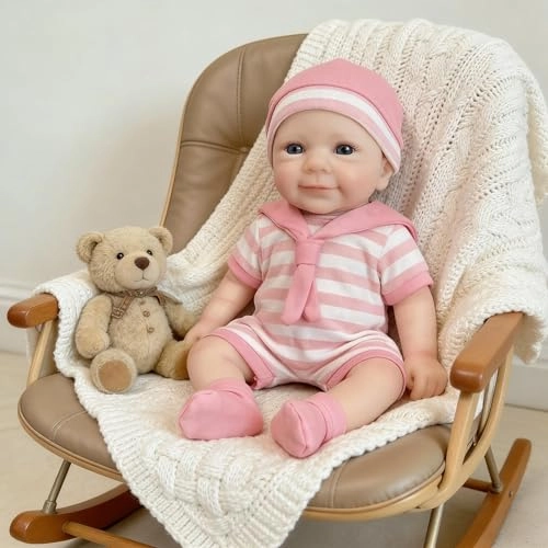 Reborn Baby Doll - 12 inch Girl Ages 3+