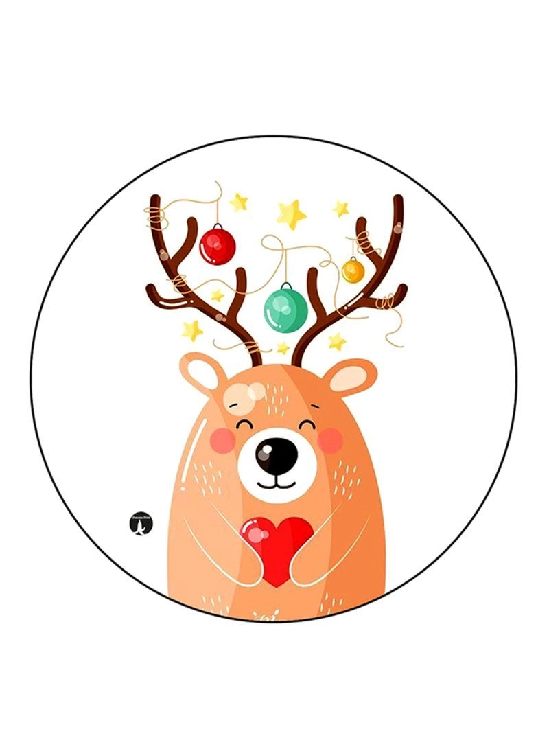 Deer Printed Mouse Pad