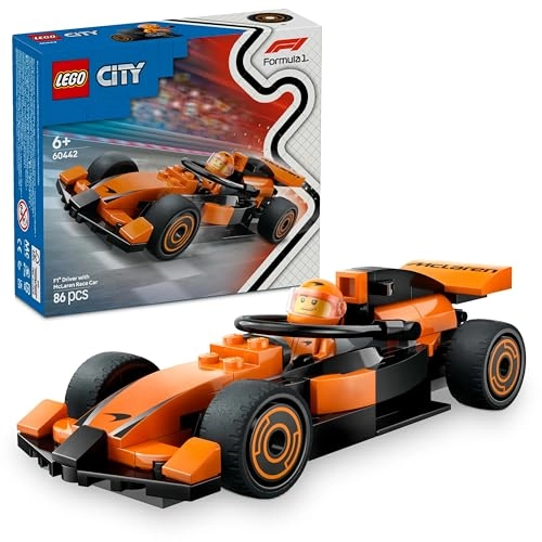 City F1 Driver With Mclaren Race Car (60442)