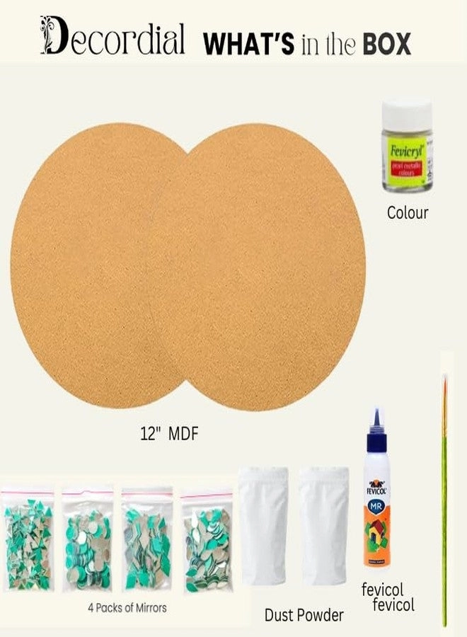 Round MDF Mosaic Art