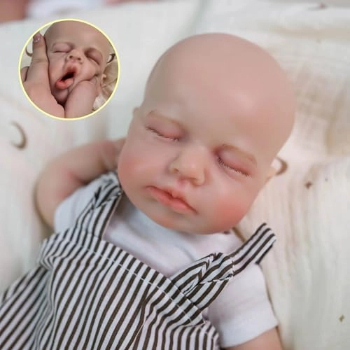 Reborn Baby Dolls - 12 inch Silicone Boy Ages 3+