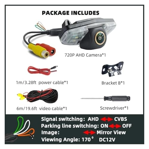 Backup Camera - Night Vision 756 (H) x 504 (V)