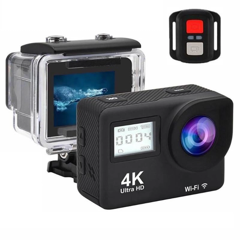 Drumstone H23.Remote.Action.Camera - 4K 25FPS 2 Inch Display