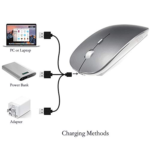 LED Rechargeable Mouse - Bluetooth