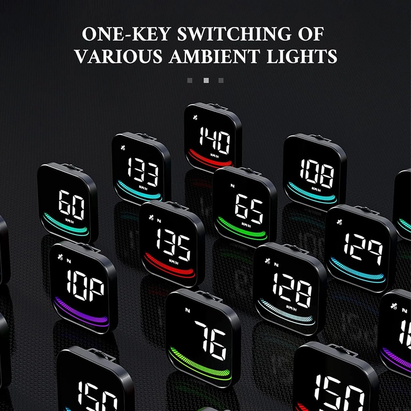 GPS Speedometer G4 - Heads Up Display 2.2-inch Beidou