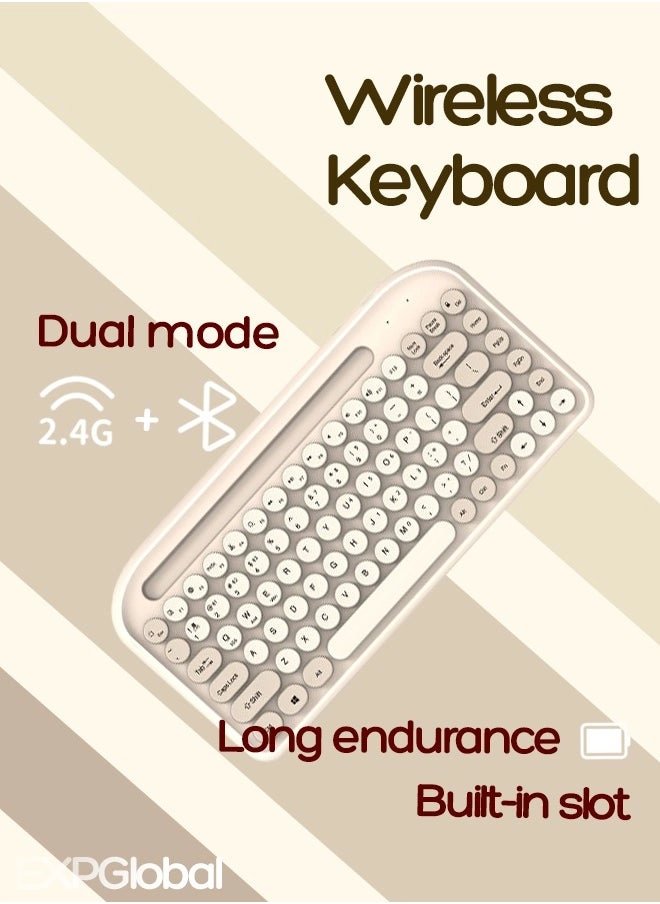 EXPGlobal Cute Mini 84-key - Wireless