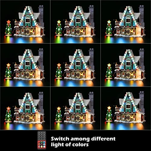 LED Light Kit for LEGO Elf Club House 10275 - Plastic 1 4.5-44V