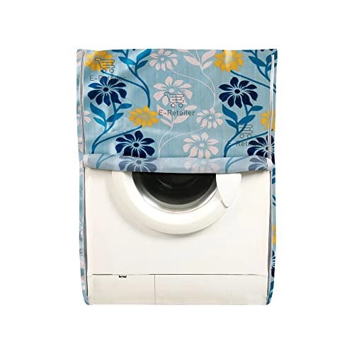 Front Load Washing Machine Cover - 6-7 Kg Blue Polyester