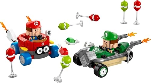 Super Mario Mario Kart Baby Mario vs. Baby Luigi (72034)