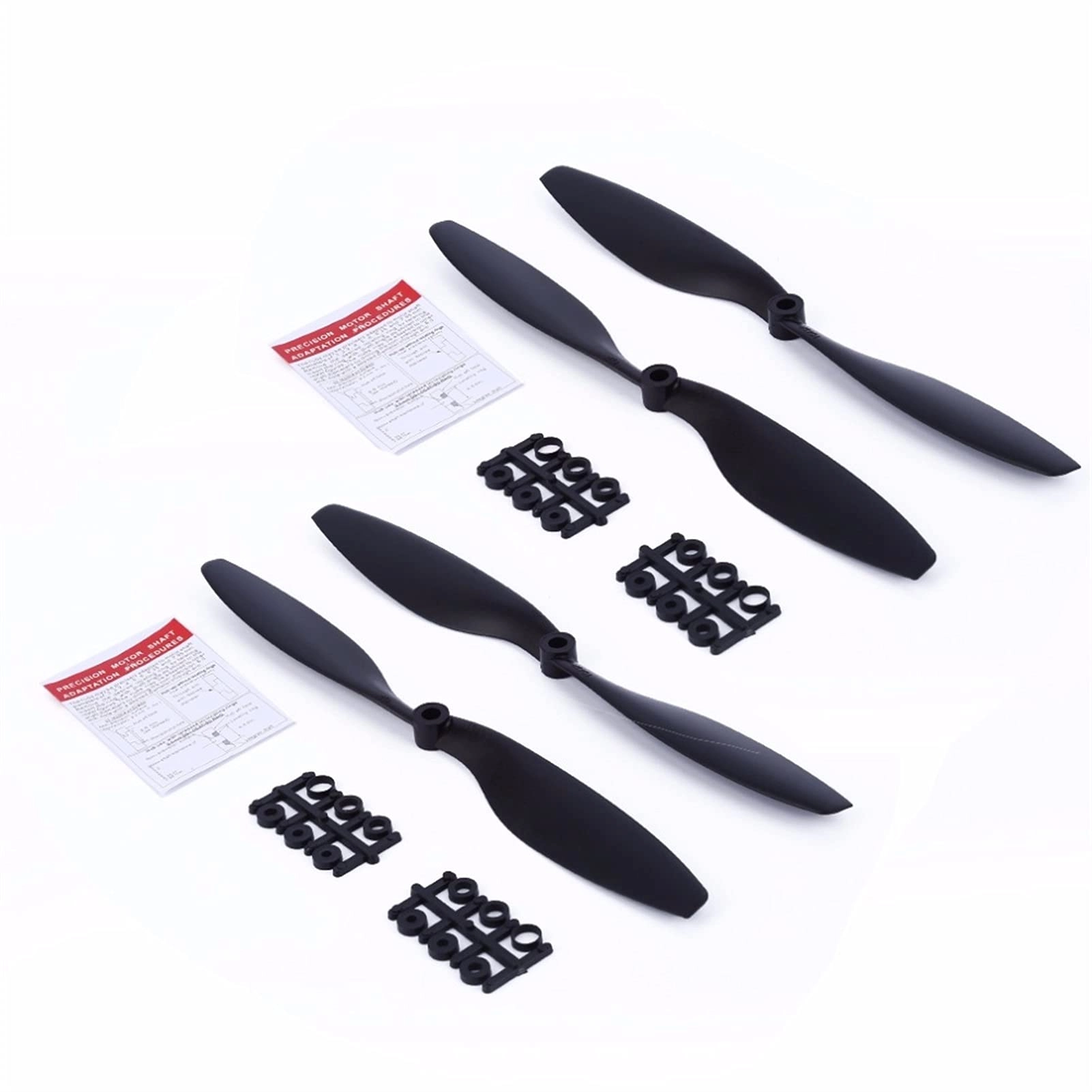 HUVNEXA Store 1045 Propeller - 2 Pairs 10x4.5 inch Black