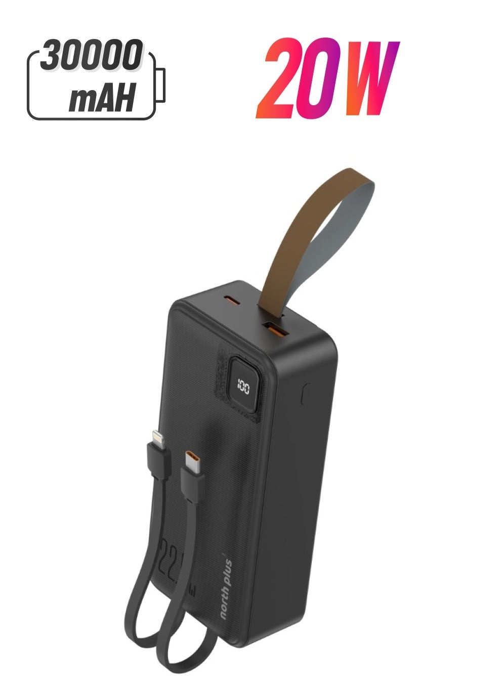 NORTH PLUS PowerMate F30 - 30000mAh 20W