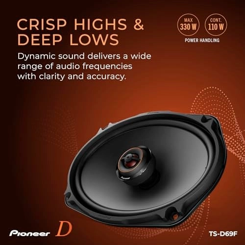TS-D69F - 9 Inches Coaxial
