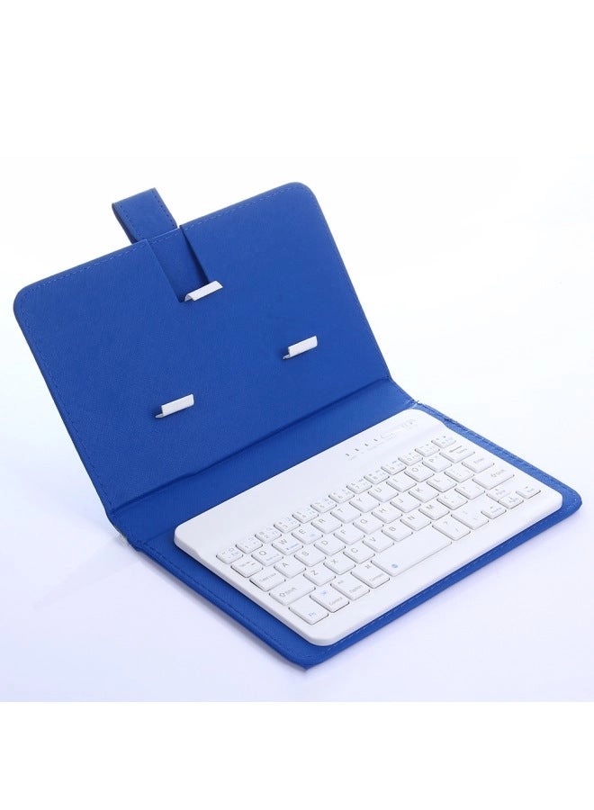 Bluetooth Keyboard Leather Case - Wireless Three-System Two-in-One