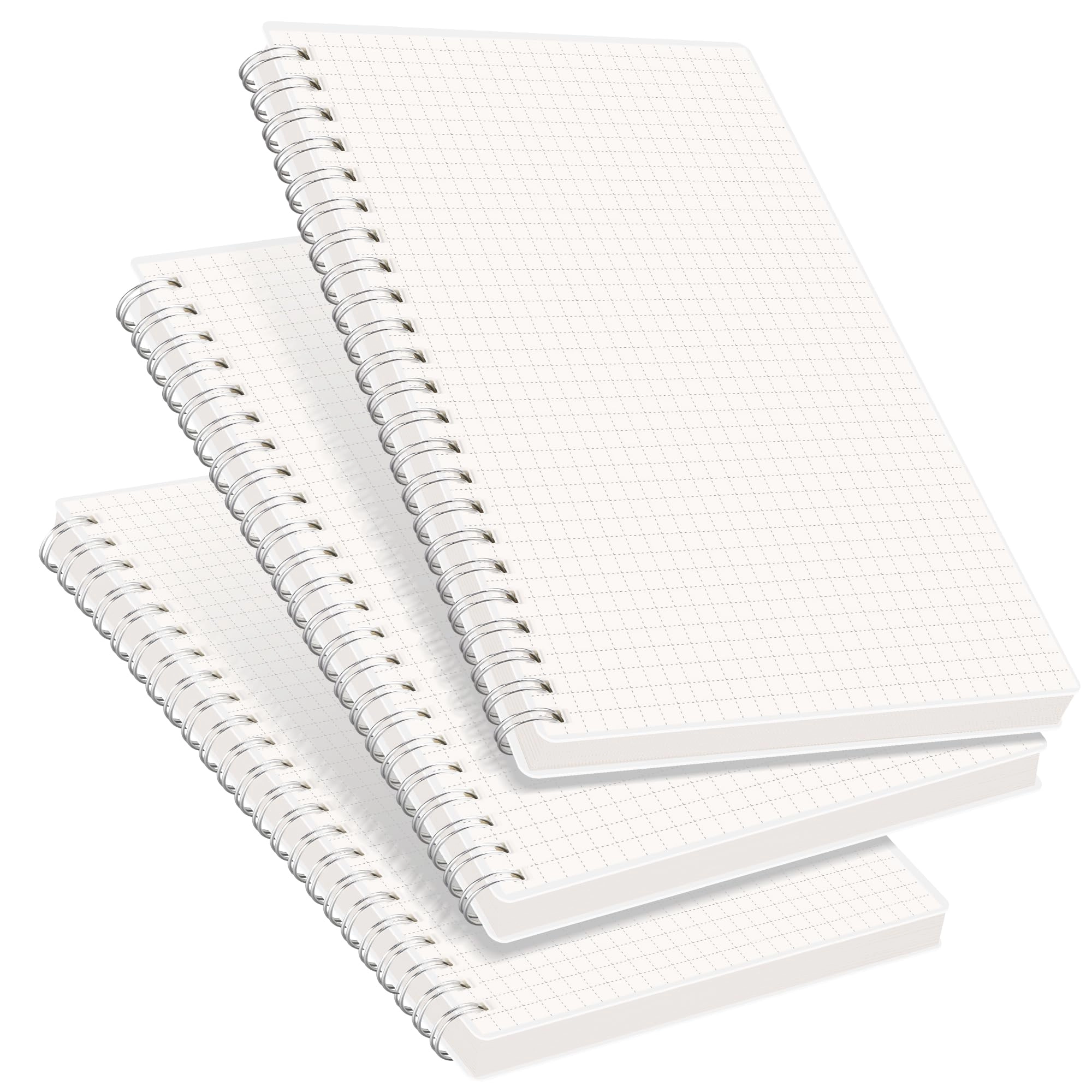 rettacy Spiral Notebook A5 Spiral - Grid 80 Sheets