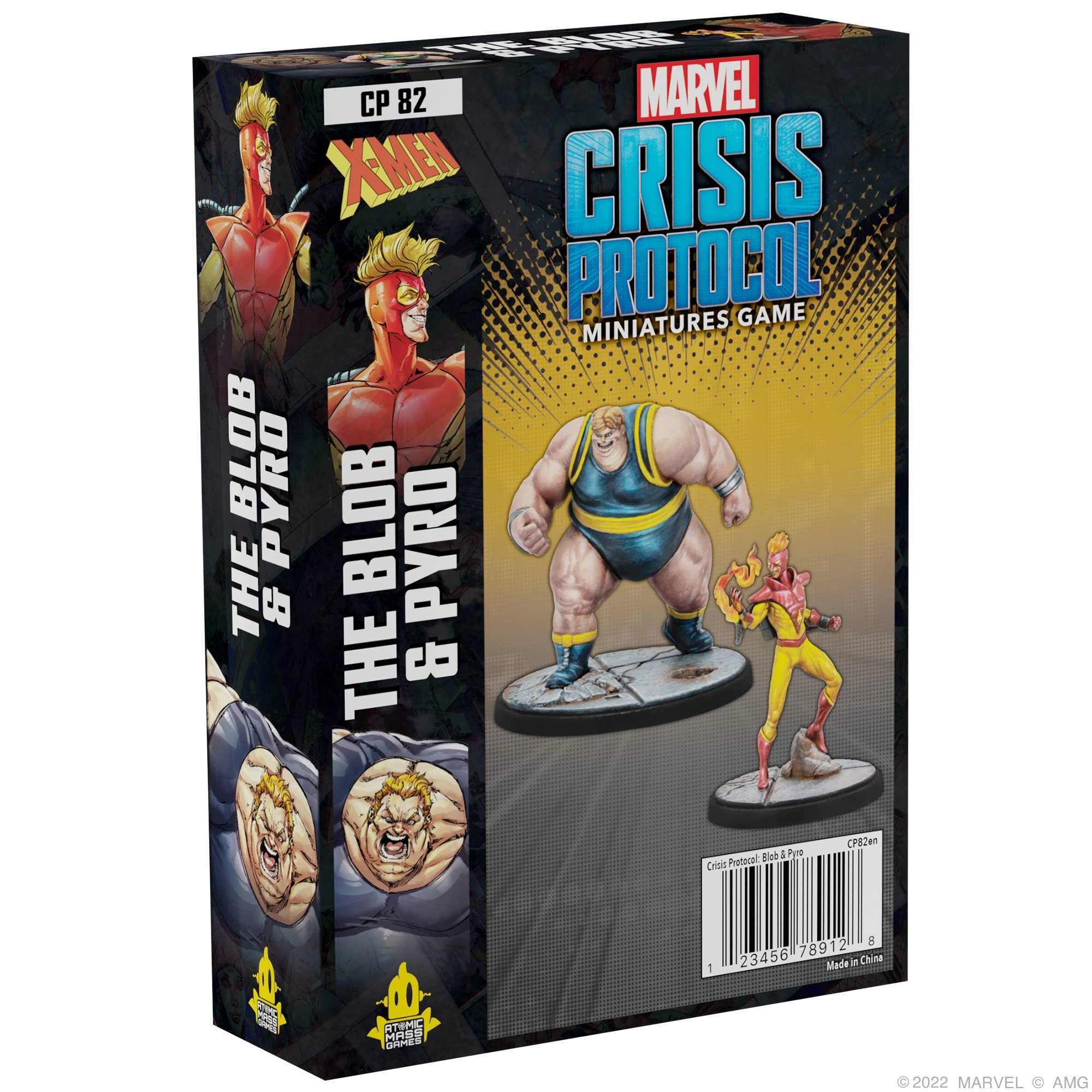 Asmodee MARVEL: Crisis Protocol - The Blob & Pyro