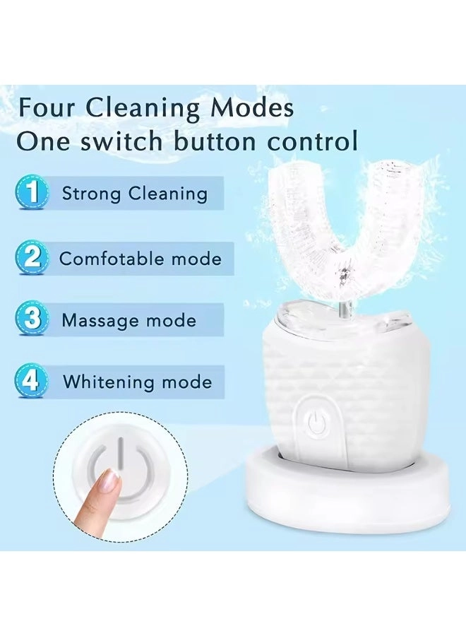 Ultrasonic Teeth Cleaner - U-Shaped 30,000 VPM USB Rechargeable