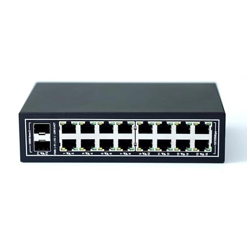 WDH-16ET2GF-DC 18-Ports