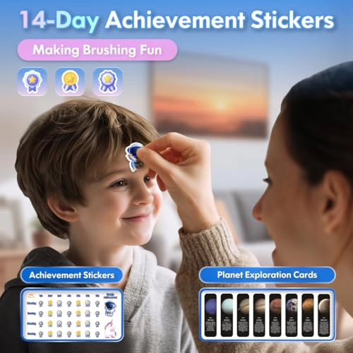 DT-KE7 - Kids Sonic Rechargeable Astronaut Black