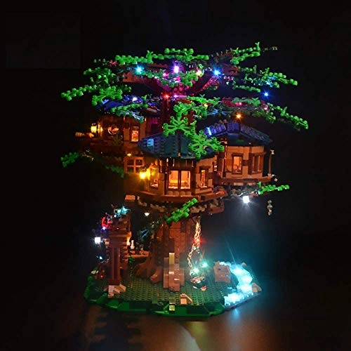 Led Light Kit Set for LEGO 21318 Treehouse - Without Rc USB and Battery Powered