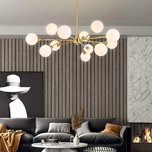 Magic Bean Molecule Chandelier