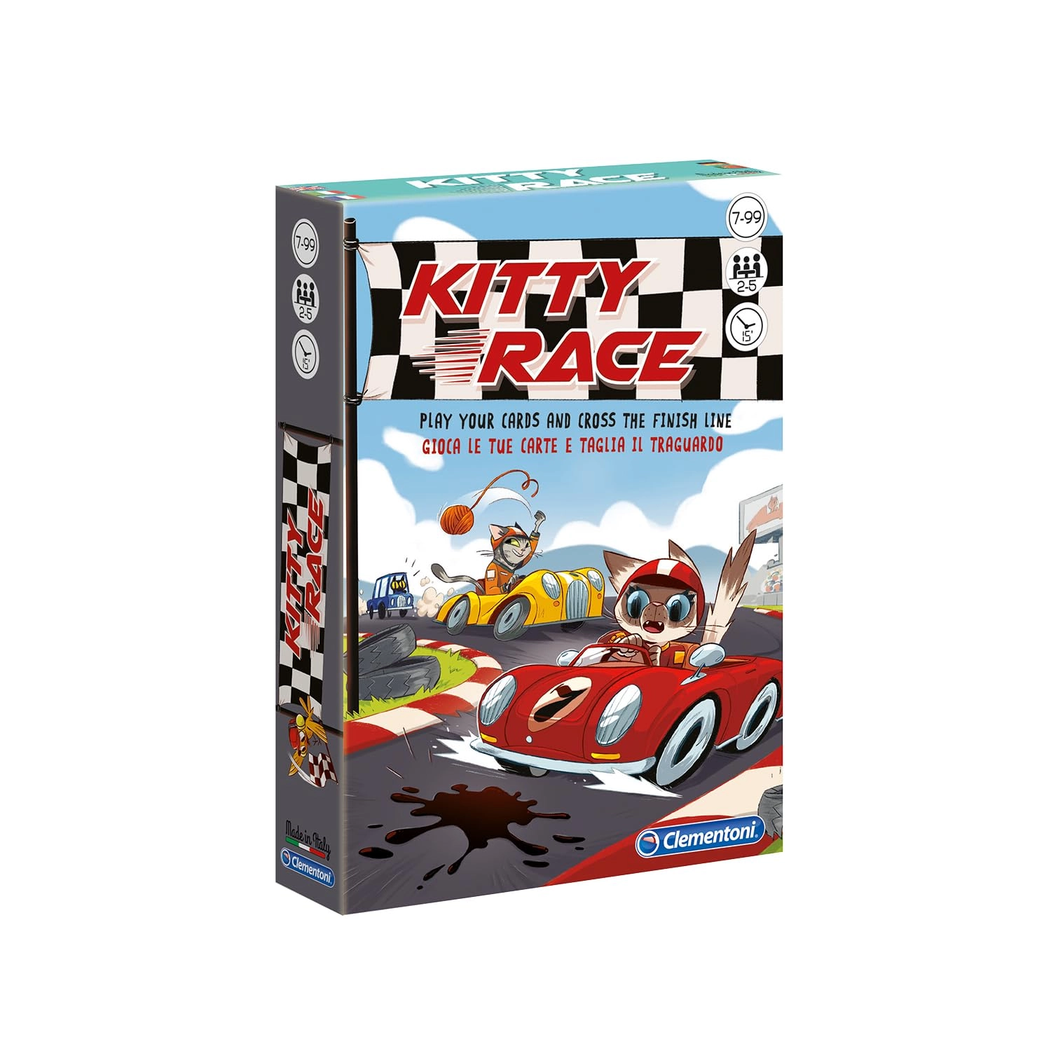 Clementoni Kitty Race - Card Game