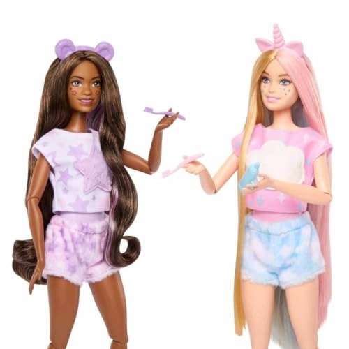 Barbie Cutie Reveal - 2 Dolls 2 Pets 35+ Surprises Gift Set